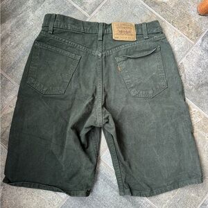 MENS VINTAGE LEVIS 550 RELAXED FIT DENIM SHORTS